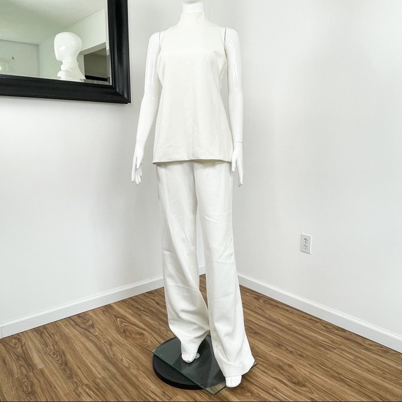 Black Halo Gardenia Two-Piece Top & Pants Jumpsuit - Picture 6 of 11